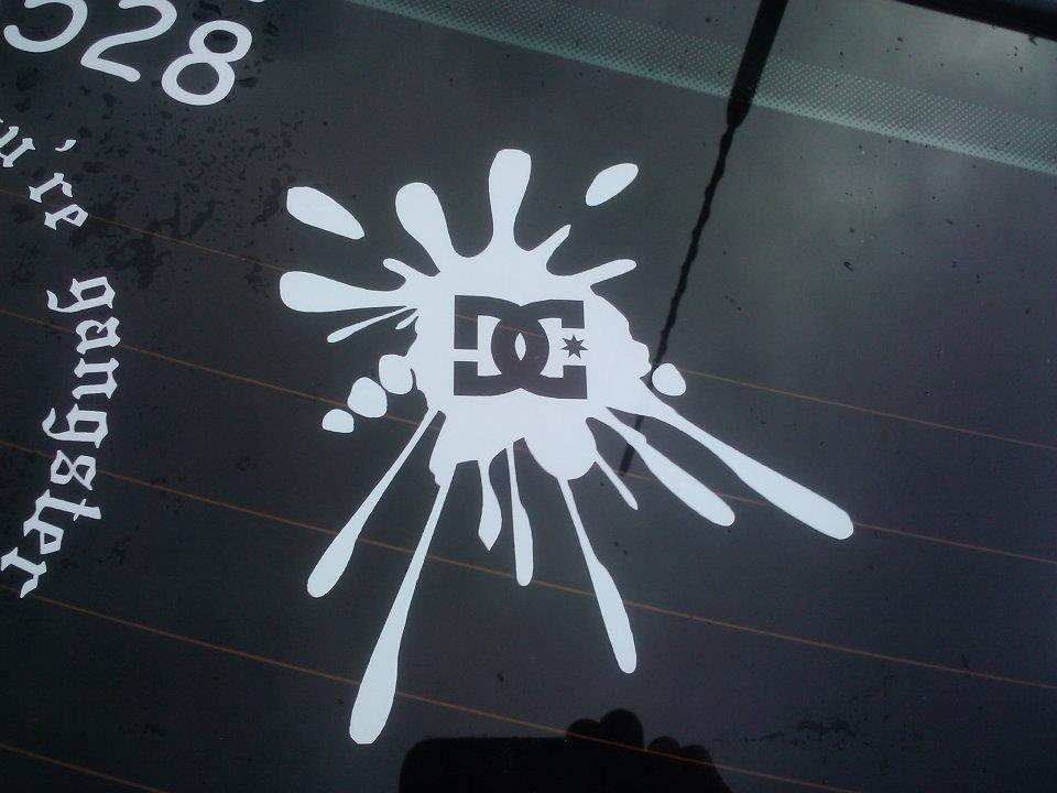 DC splat decal