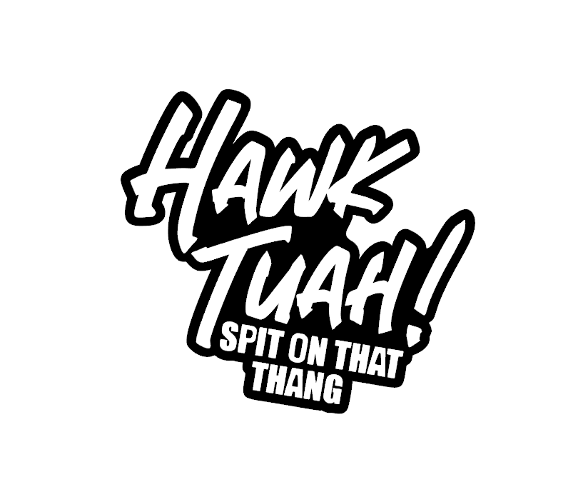 hawk tuah decal