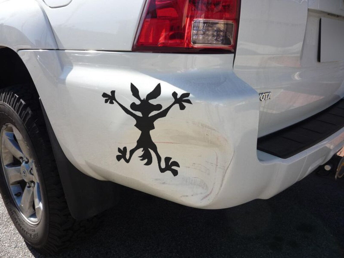 Coyote dent decal