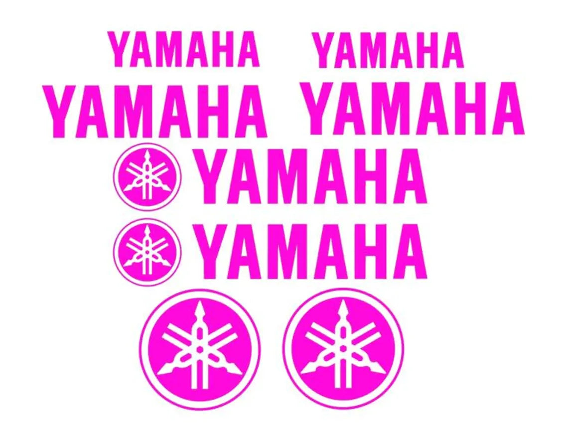 Yamaha Decal Set